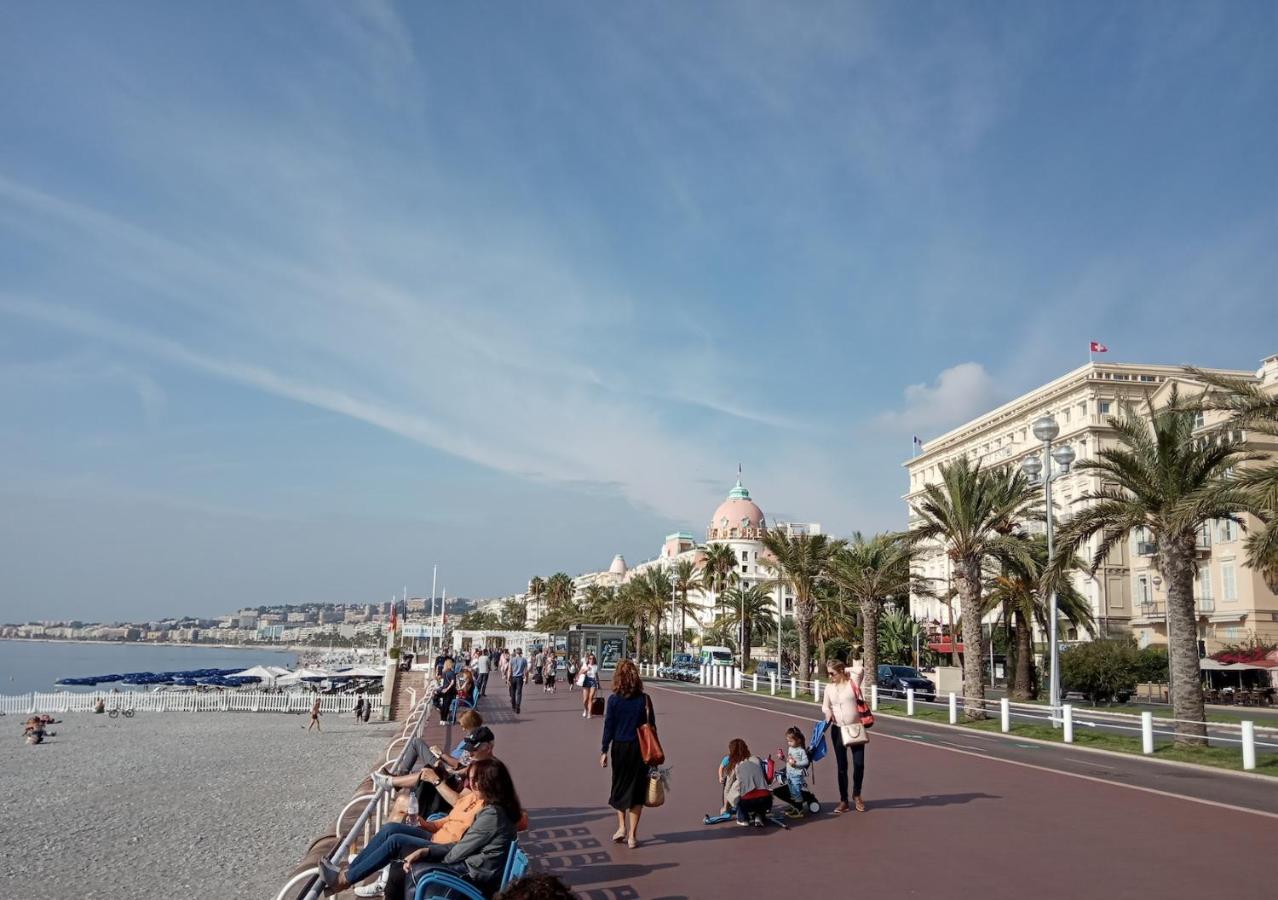 Fully Equipped Apt For 3, Near Negresco Niza Exterior foto